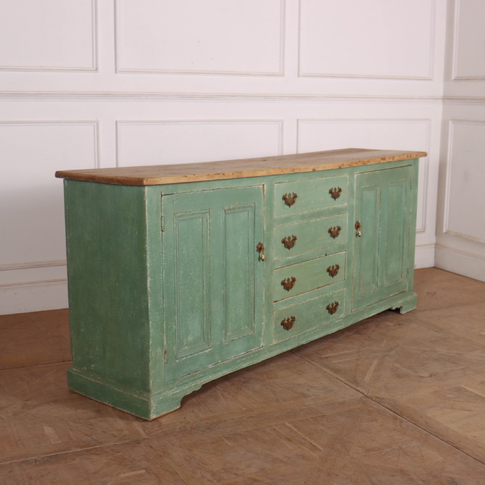 Painted English Dresser Base View II