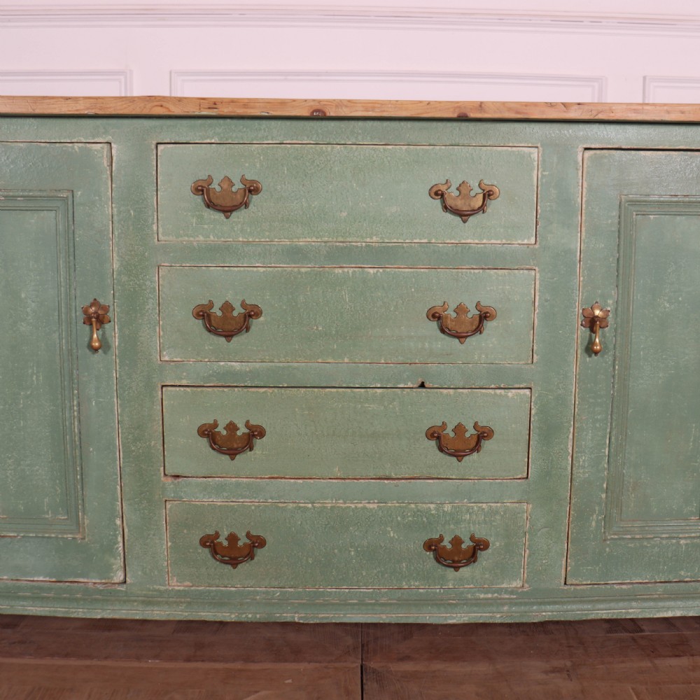 Painted English Dresser Base View VII
