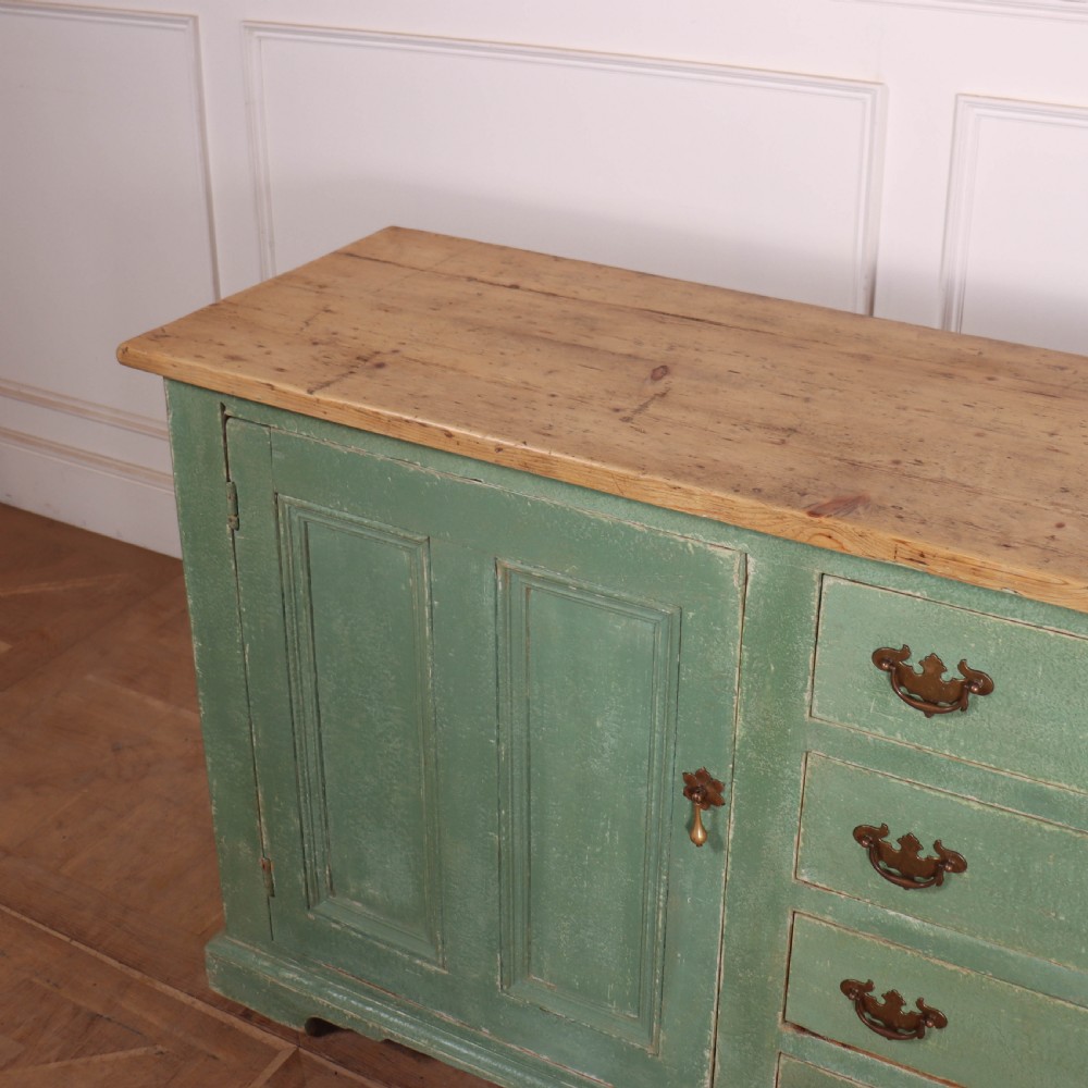 Painted English Dresser Base View X