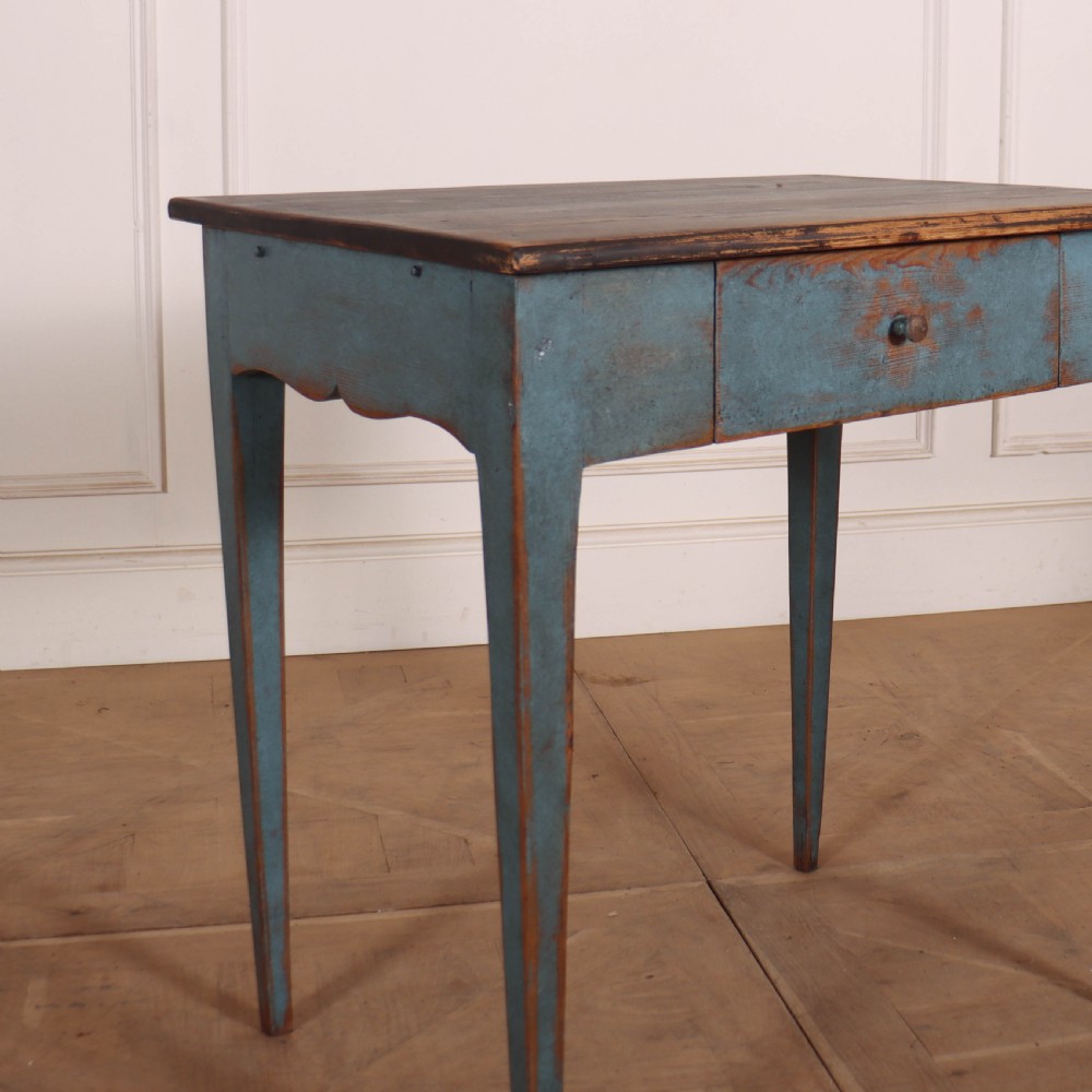 Swedish Painted Lamp Table View II