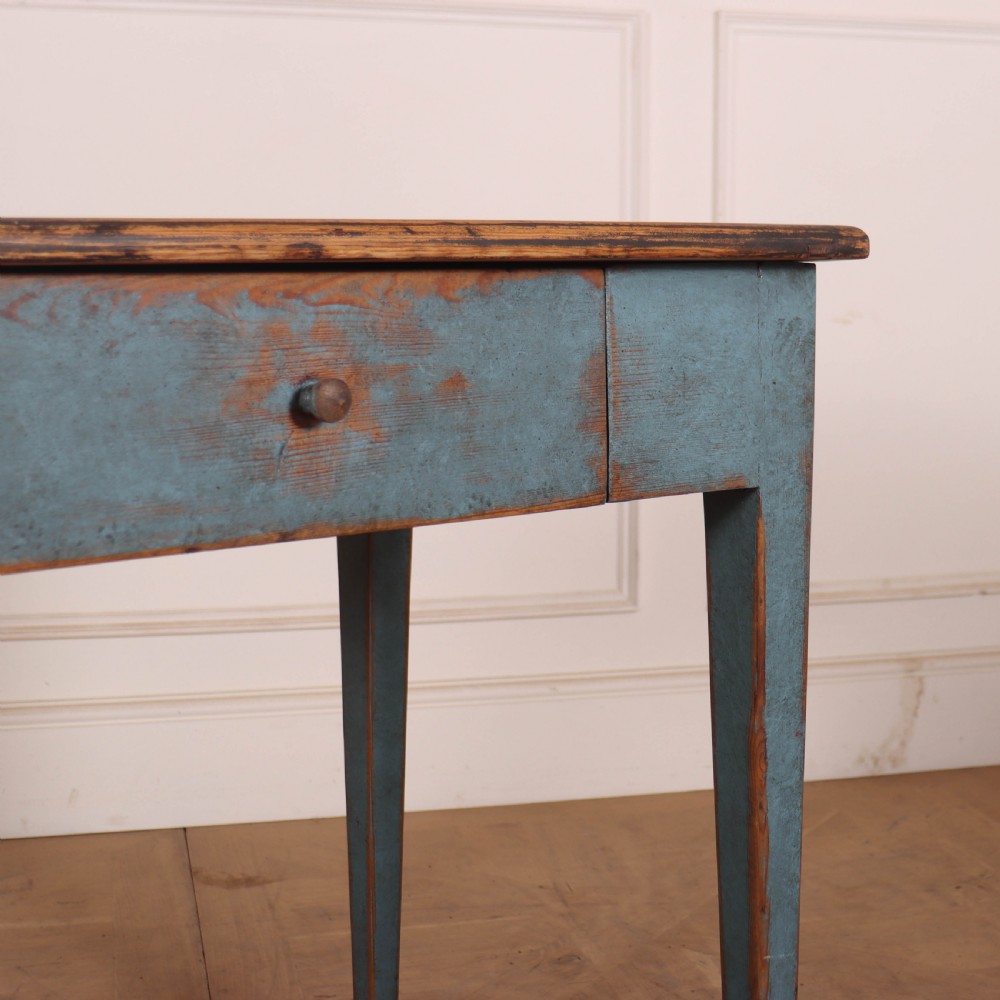 Swedish Painted Lamp Table View III
