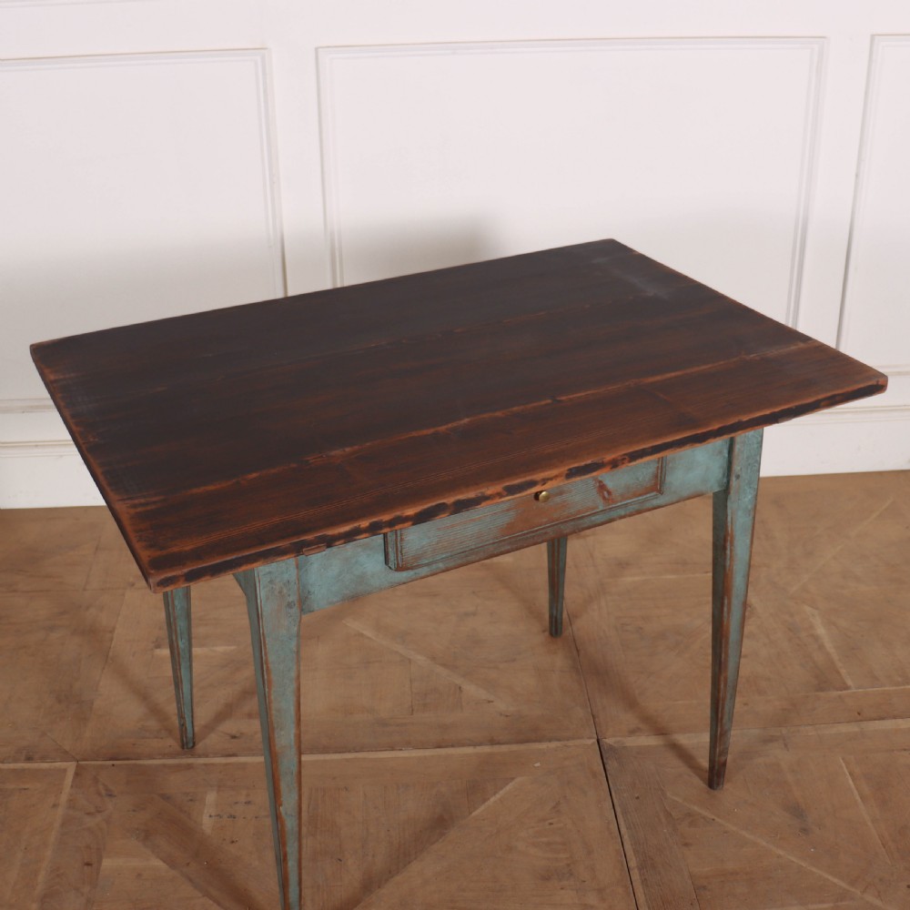 Swedish Pine Lamp Table View V