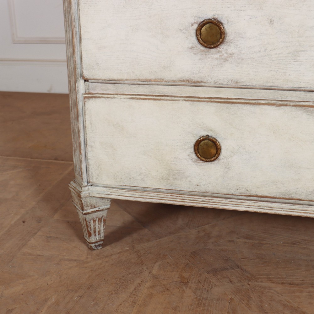 Swedish Architectural Painted Commode View II