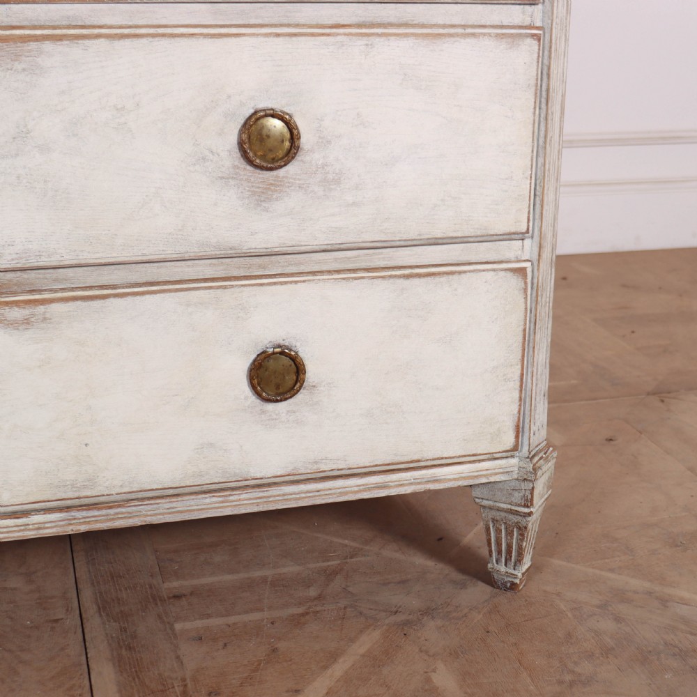 Swedish Architectural Painted Commode View III