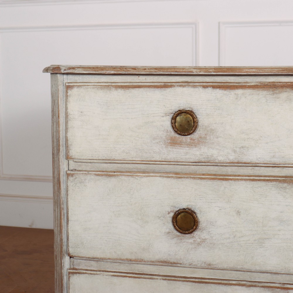 Swedish Architectural Painted Commode View V