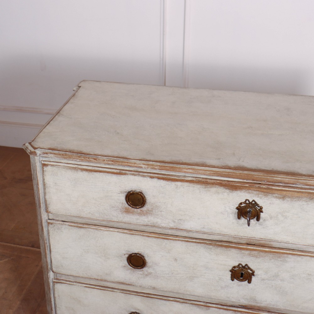 Swedish Architectural Painted Commode View VII