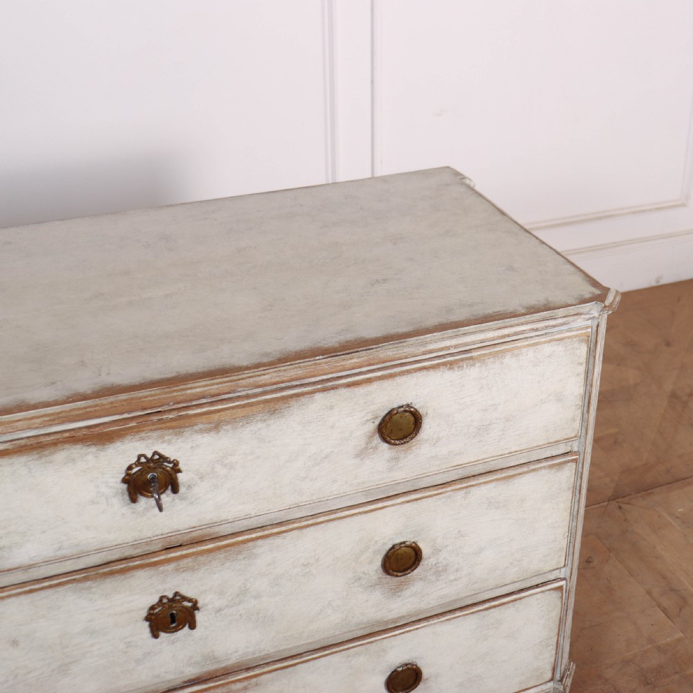 Swedish Architectural Painted Commode View VIII