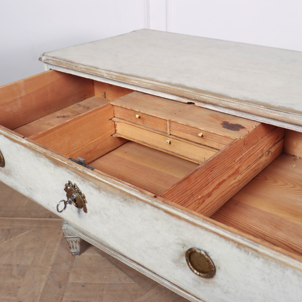 Swedish Architectural Painted Commode View XI