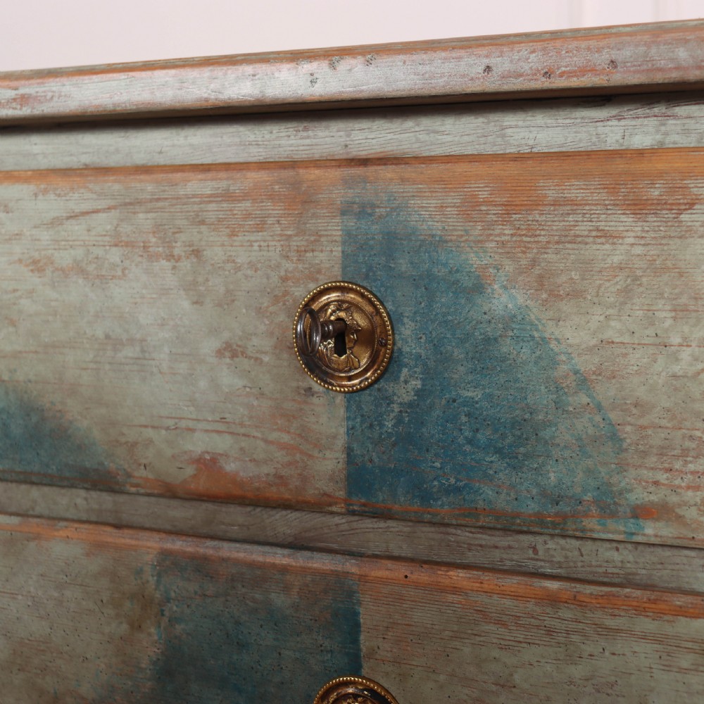 Interesting Swedish Painted Commode View V