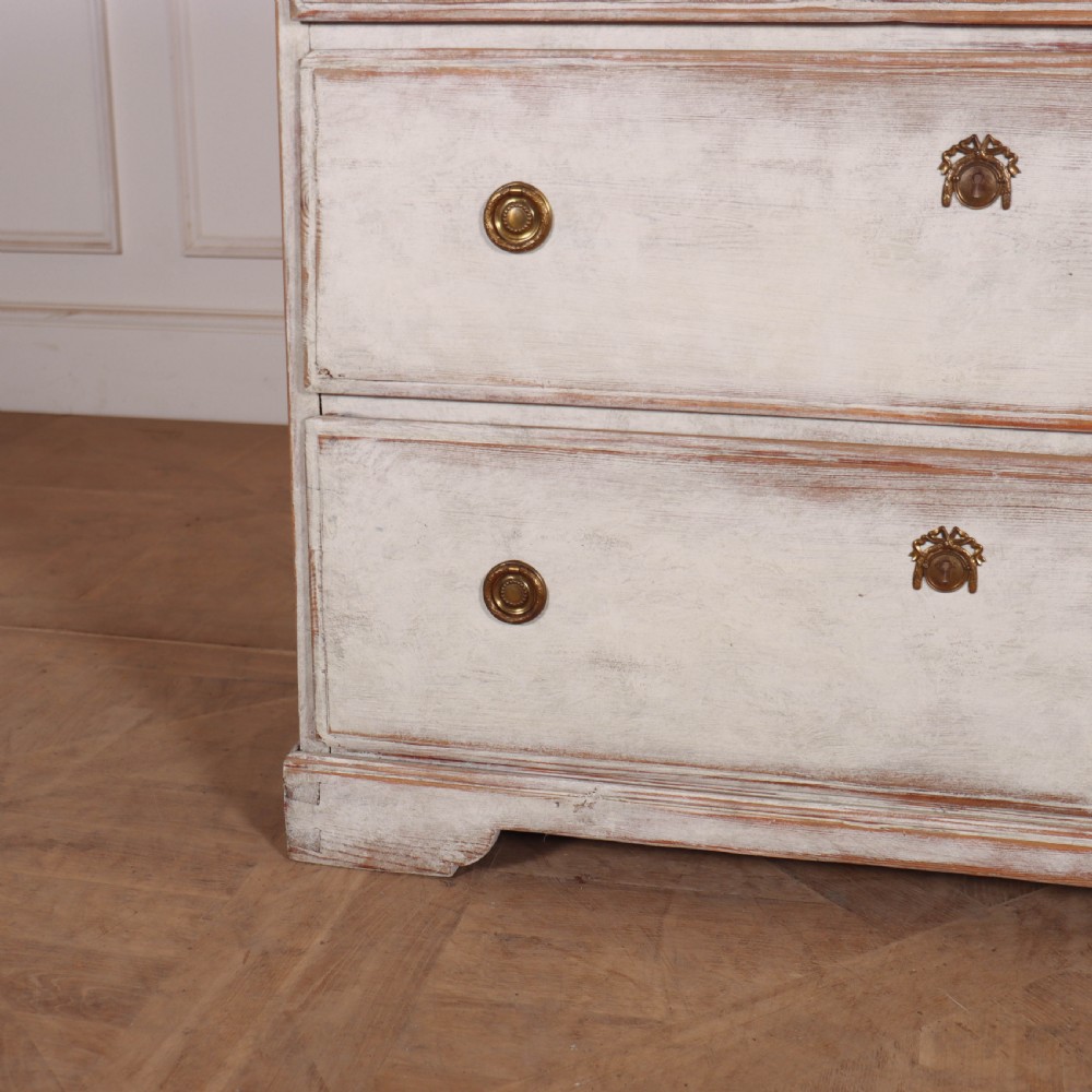 Swedish Painted Pine Commode View II