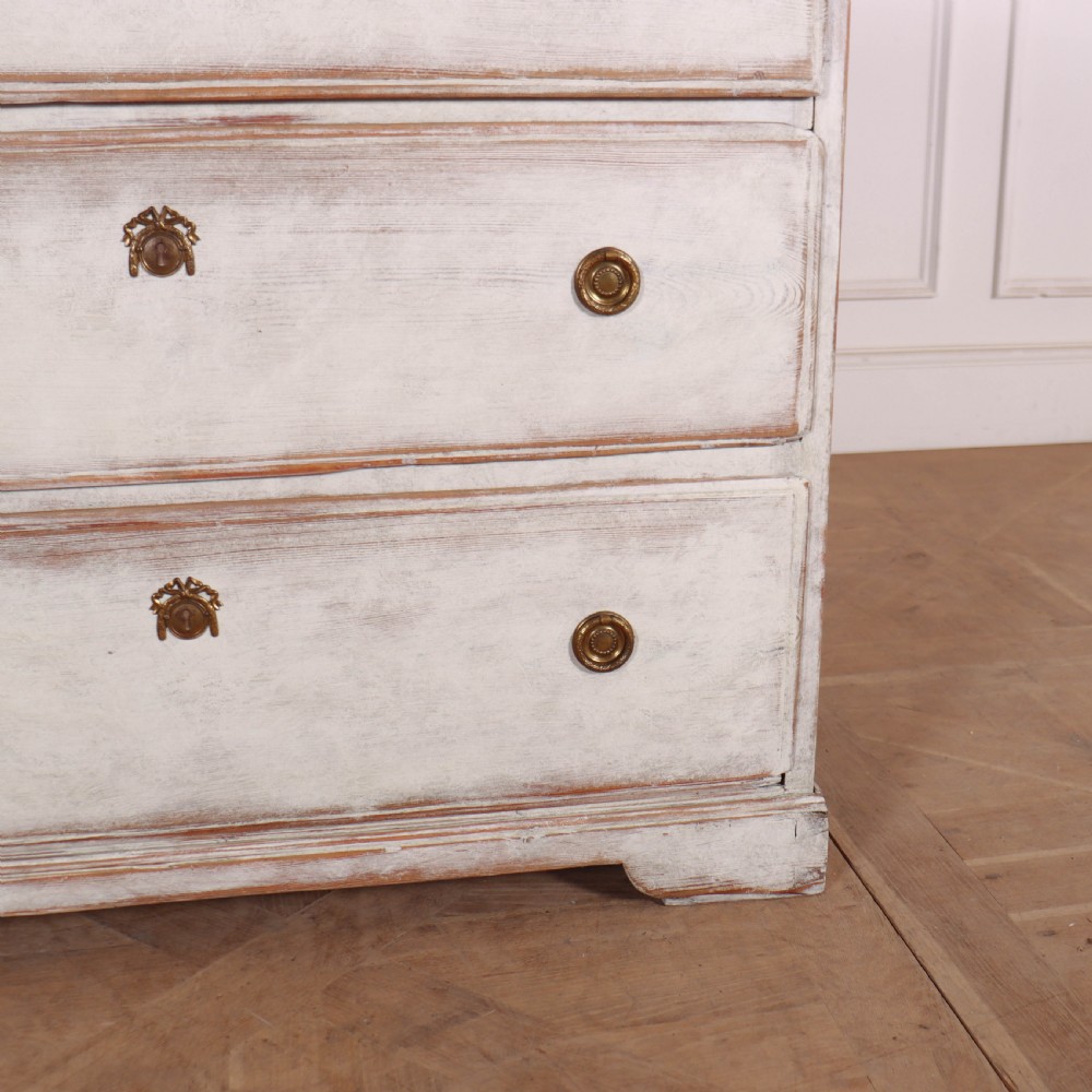Swedish Painted Pine Commode View IV