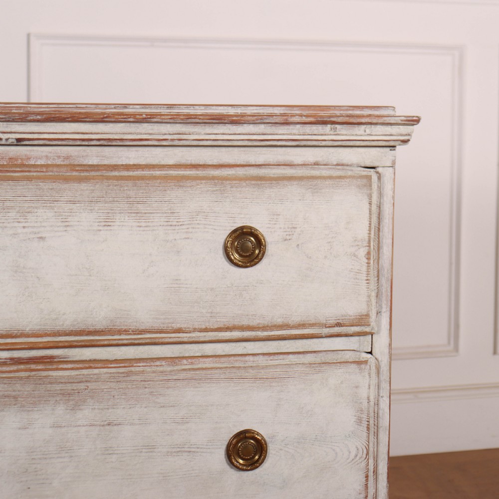 Swedish Painted Pine Commode View V