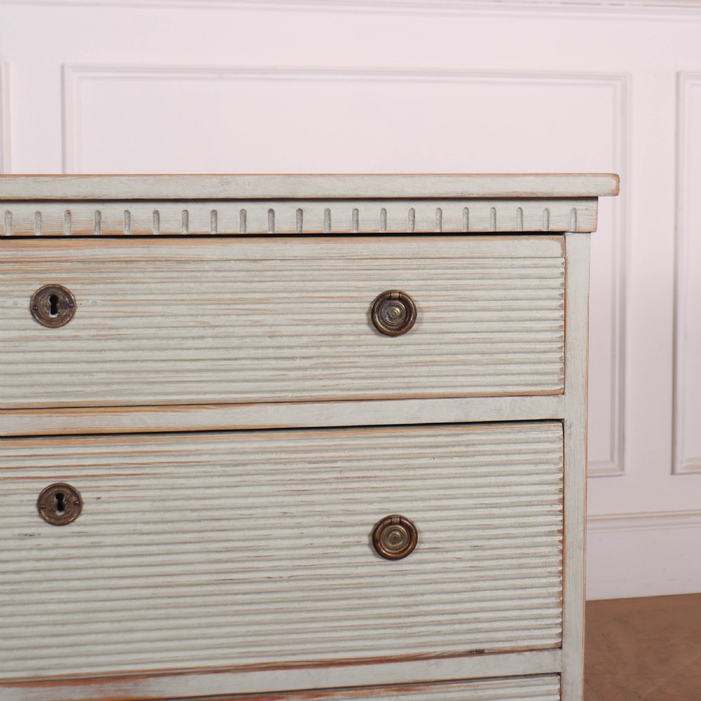 Pretty Swedish Painted Commode View IV
