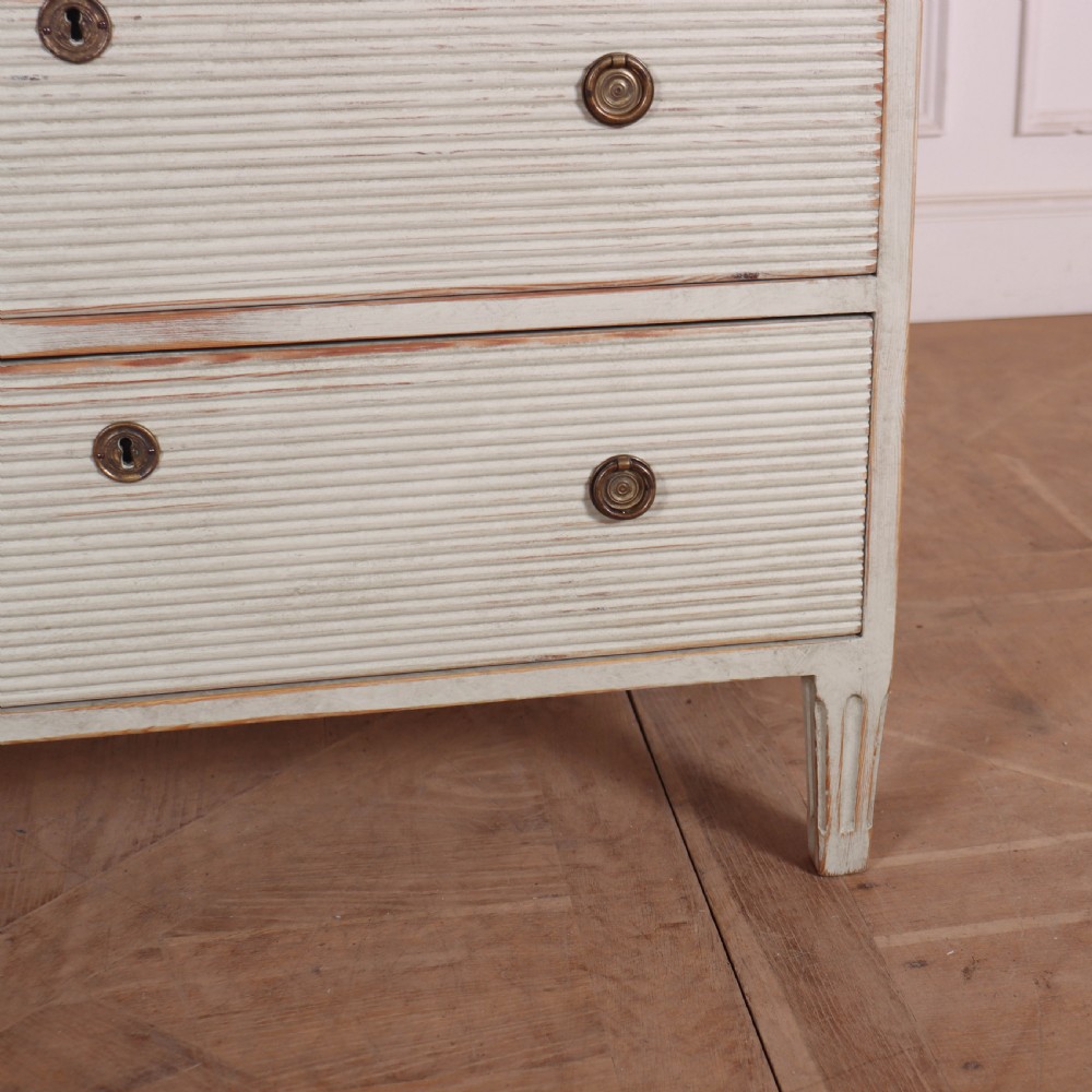 Pretty Swedish Painted Commode View VI