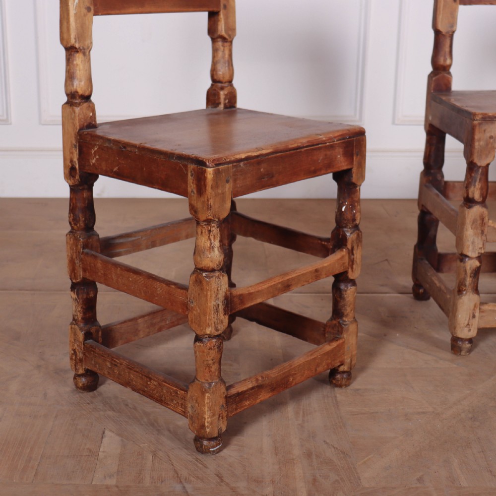Set of 4 18th Century Swedish Chairs View VI
