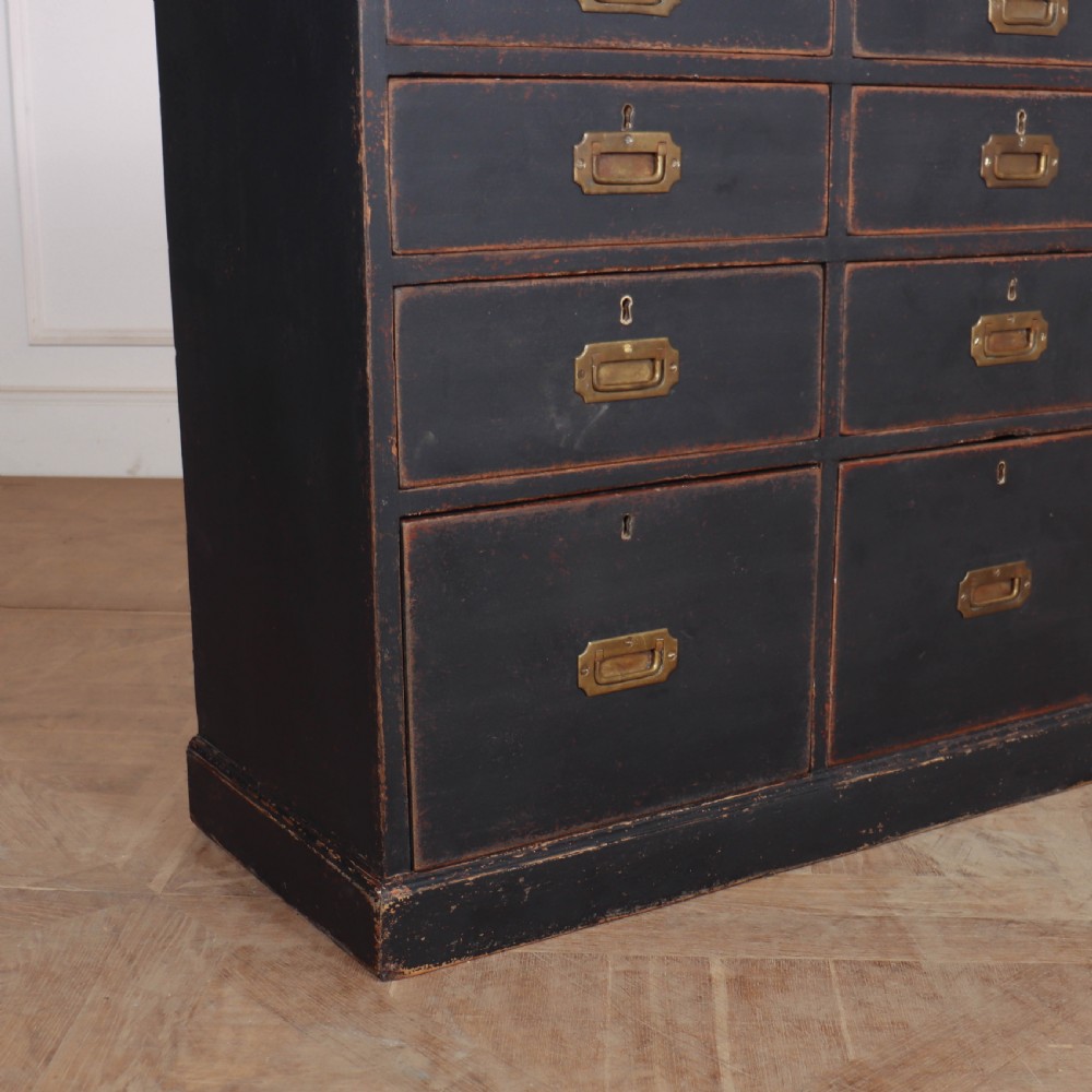 English Painted Chest of Drawers View IV