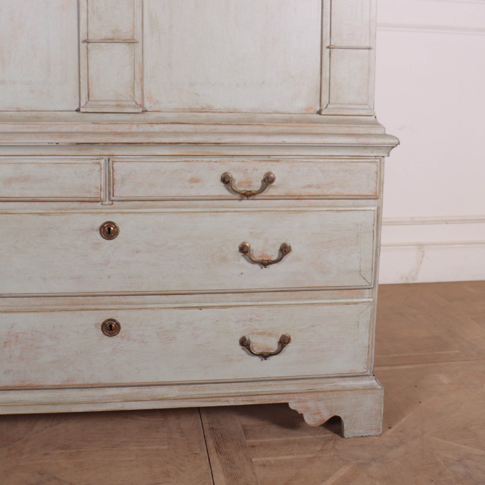 Swedish Painted Linen Cupboard View V