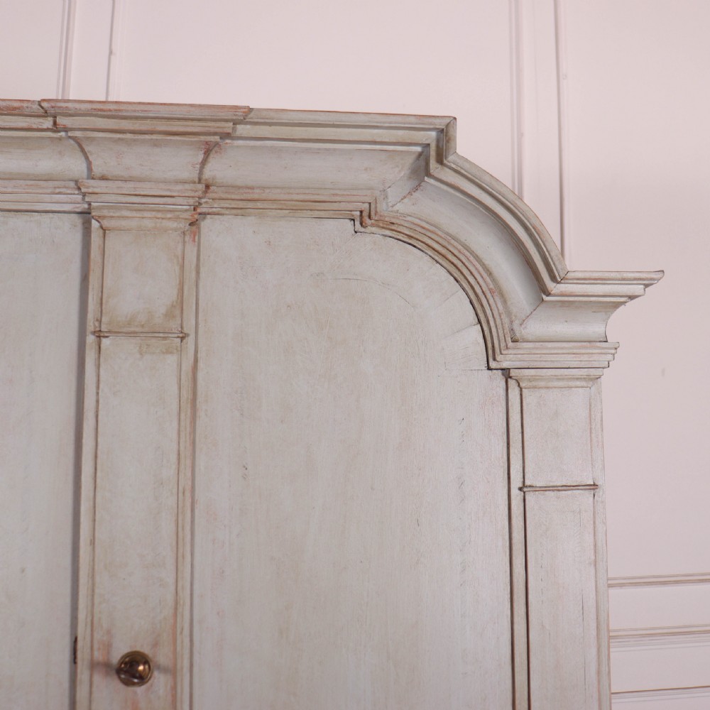 Swedish Painted Linen Cupboard View VI
