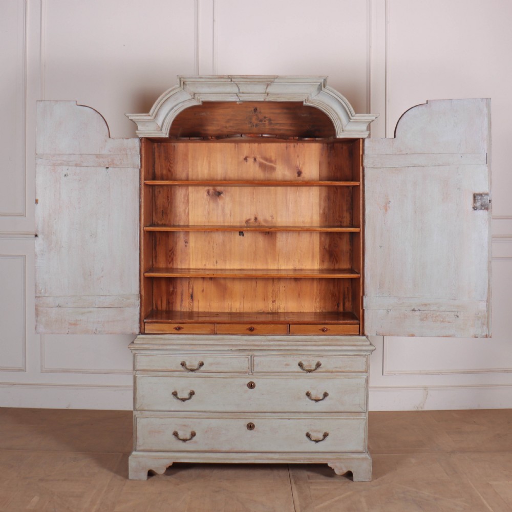 Swedish Painted Linen Cupboard View VIII