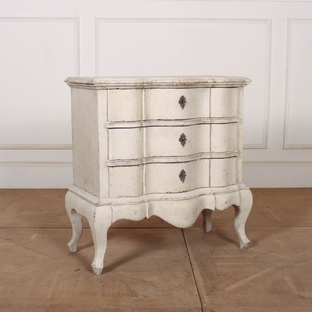 Danish Painted Bedside Commode