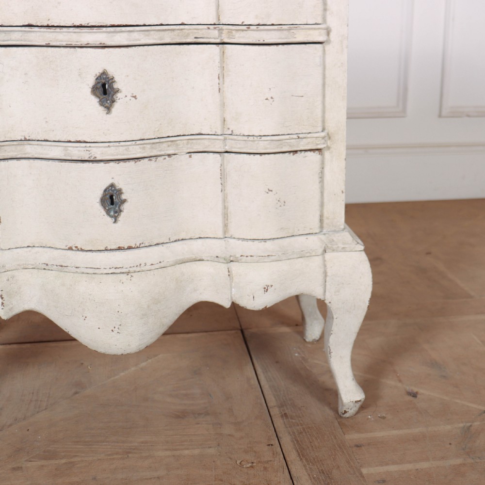 Danish Painted Bedside Commode View V