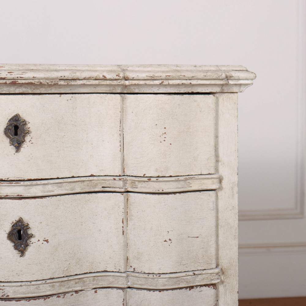 Danish Painted Bedside Commode View VI