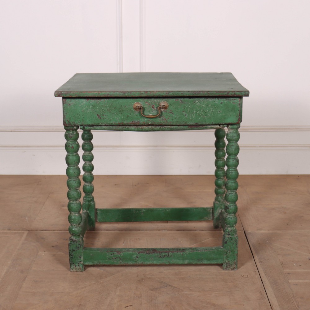 18th Century Painted Lamp Table