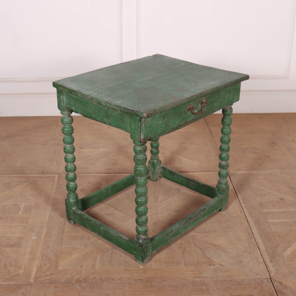 18th Century Painted Lamp Table View VI