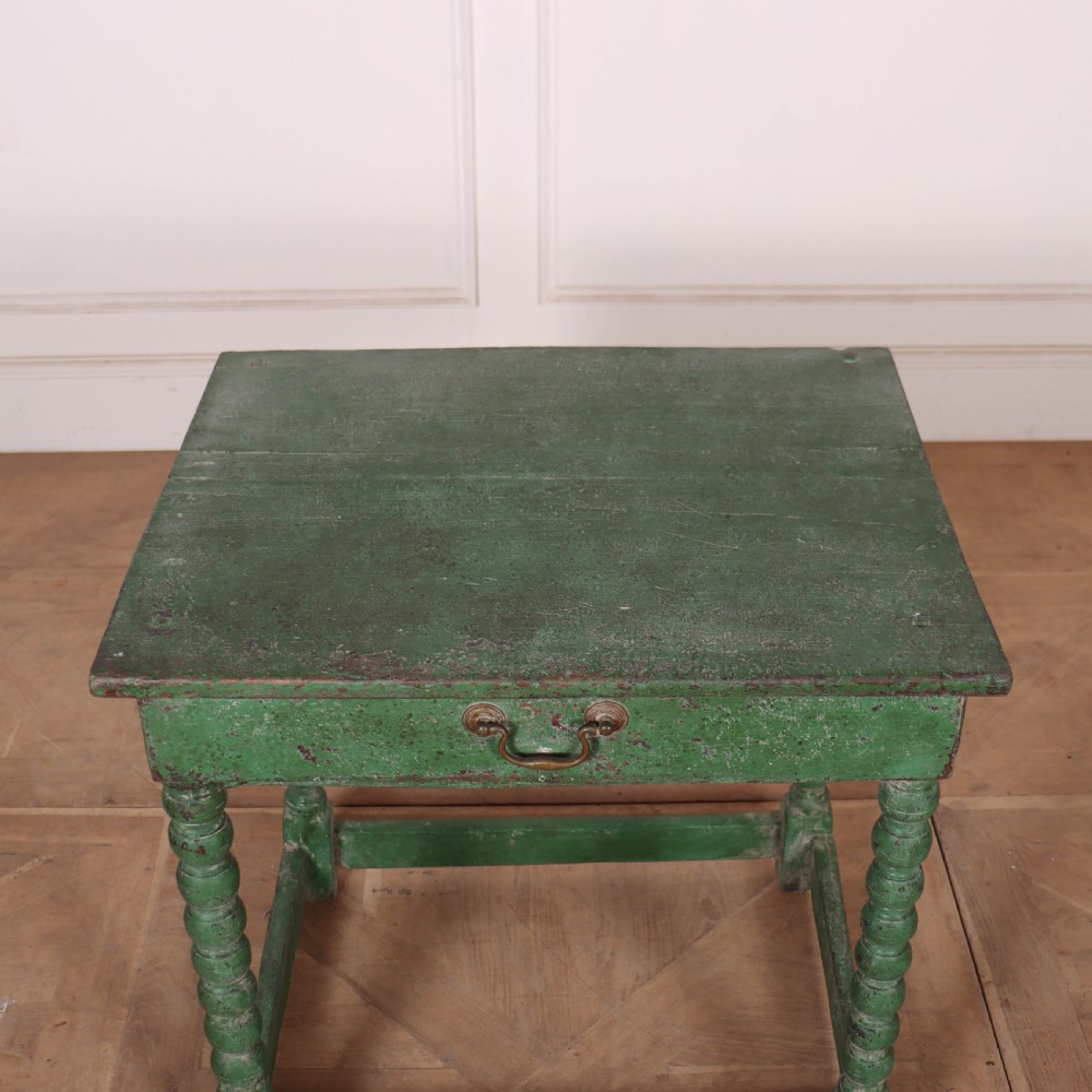 18th Century Painted Lamp Table View VII