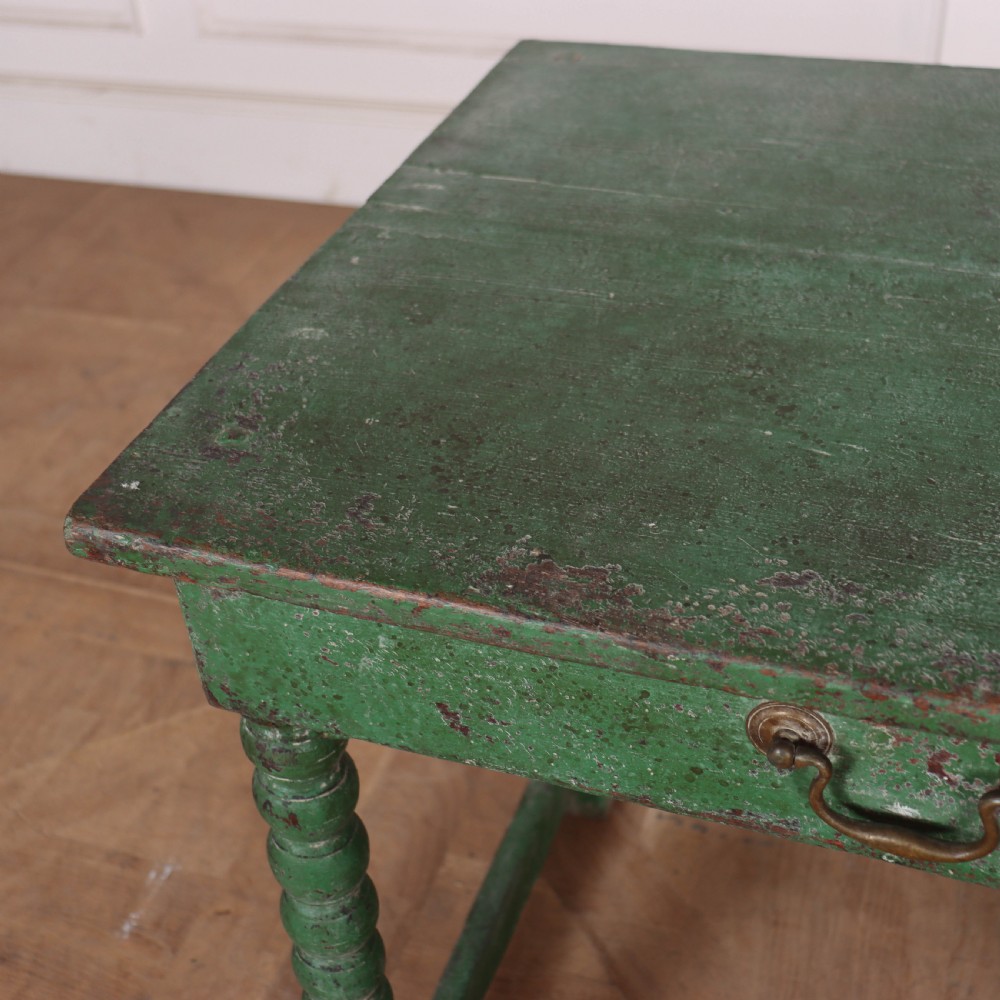18th Century Painted Lamp Table View VIII