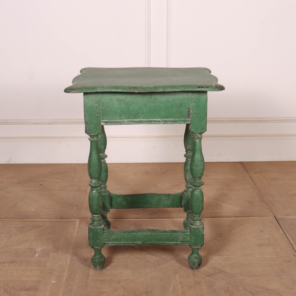 18th Century Painted Lamp Table