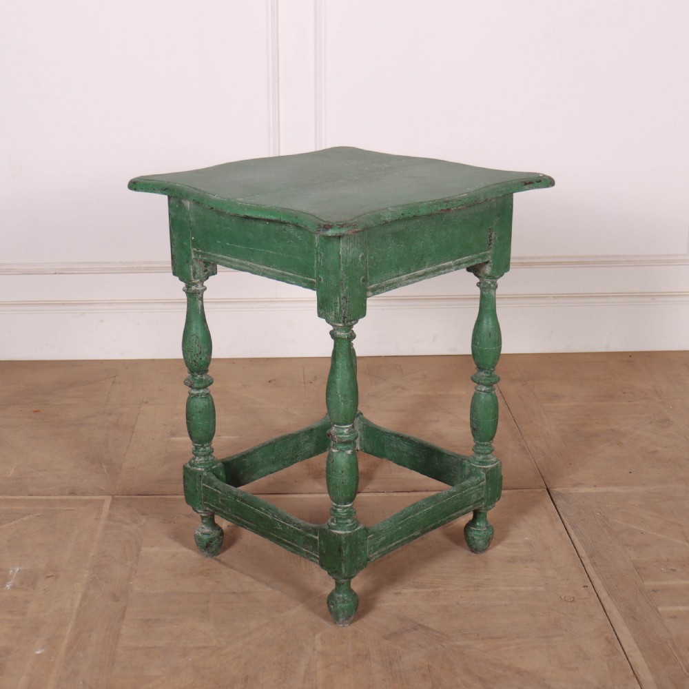 18th Century Painted Lamp Table View III