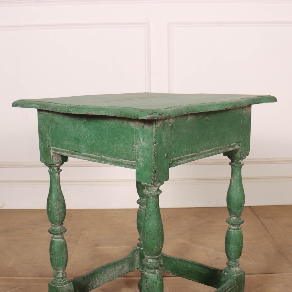 18th Century Painted Lamp Table View VI