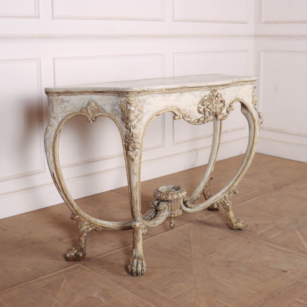 Italian Original Painted Console Table View II