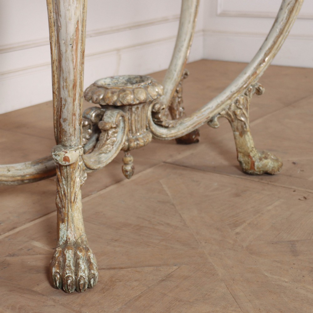 Italian Original Painted Console Table View III