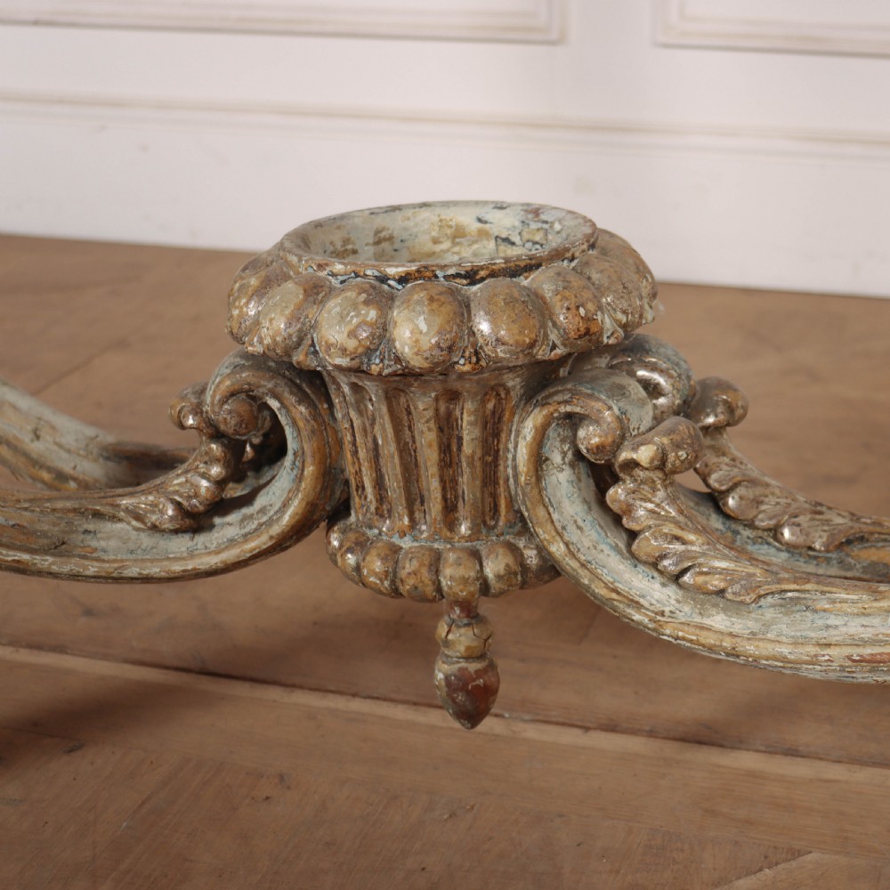 Italian Original Painted Console Table View VIII