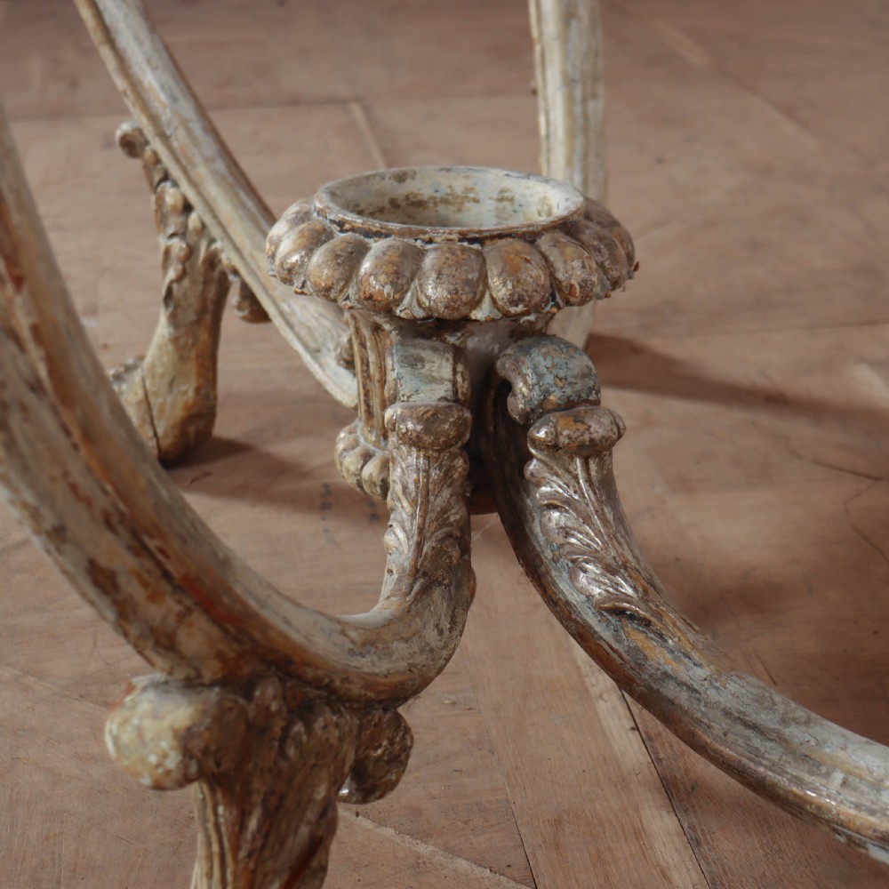 Italian Original Painted Console Table View XI
