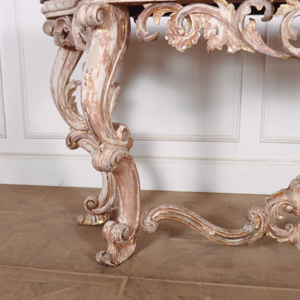 French Carved Console Table View III