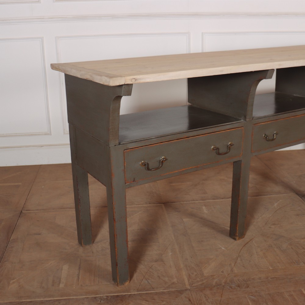 Unusual English Painted Server View II