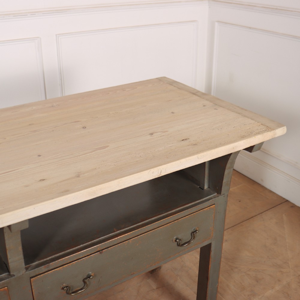 Unusual English Painted Server View VI