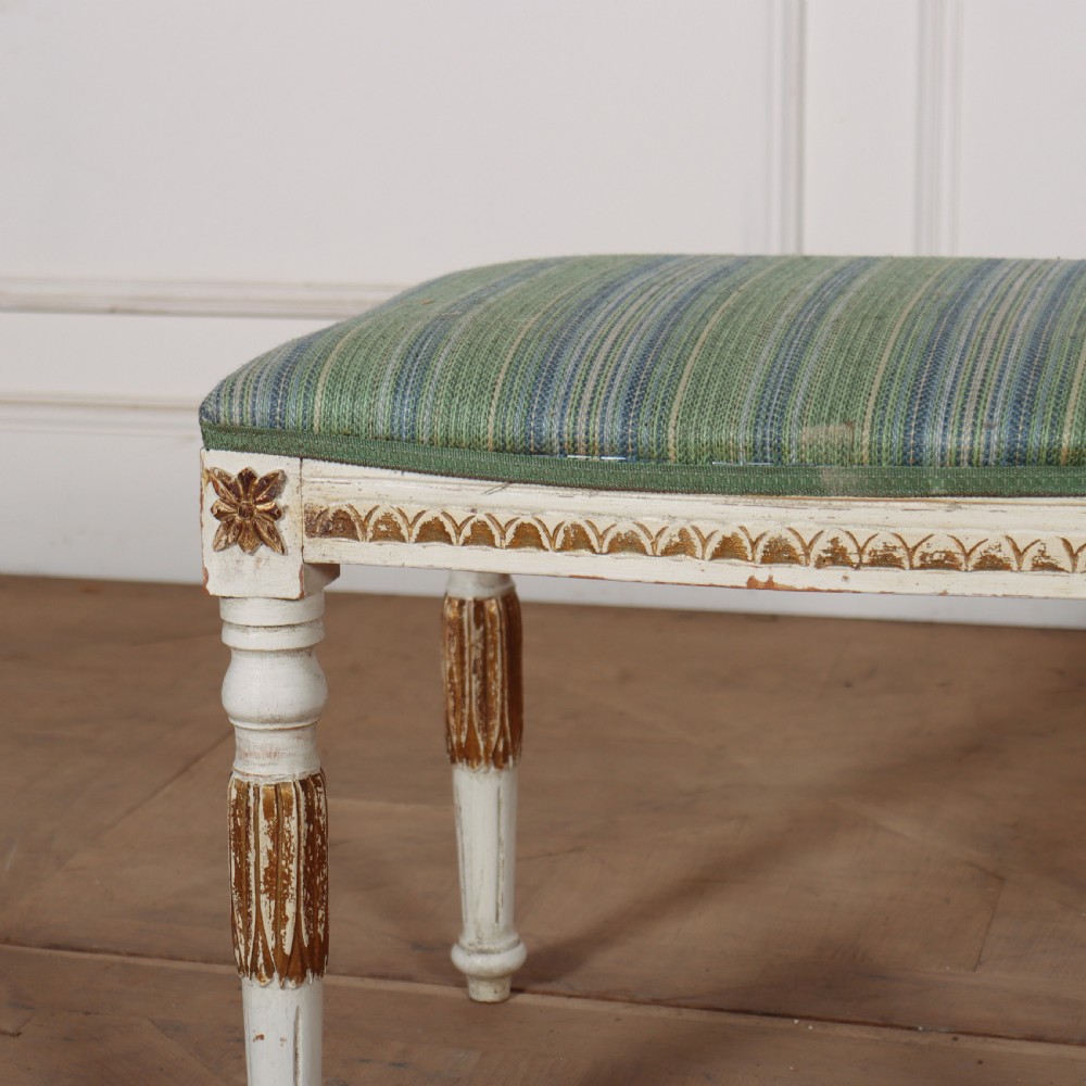 Pair of Painted Swedish Stools View V