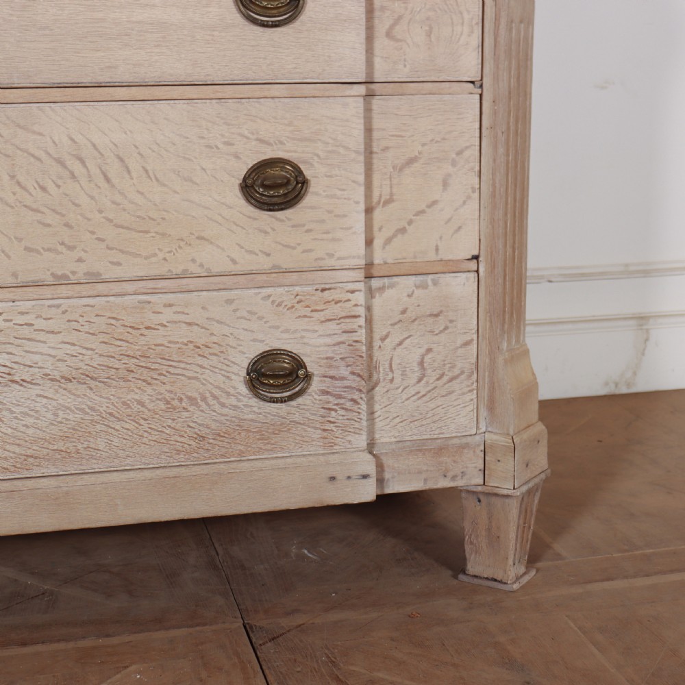 Dutch Bleached Oak Linen Cupboard View IV