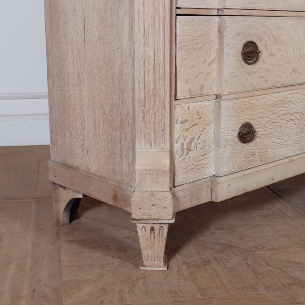 Dutch Bleached Oak Linen Cupboard View XIII