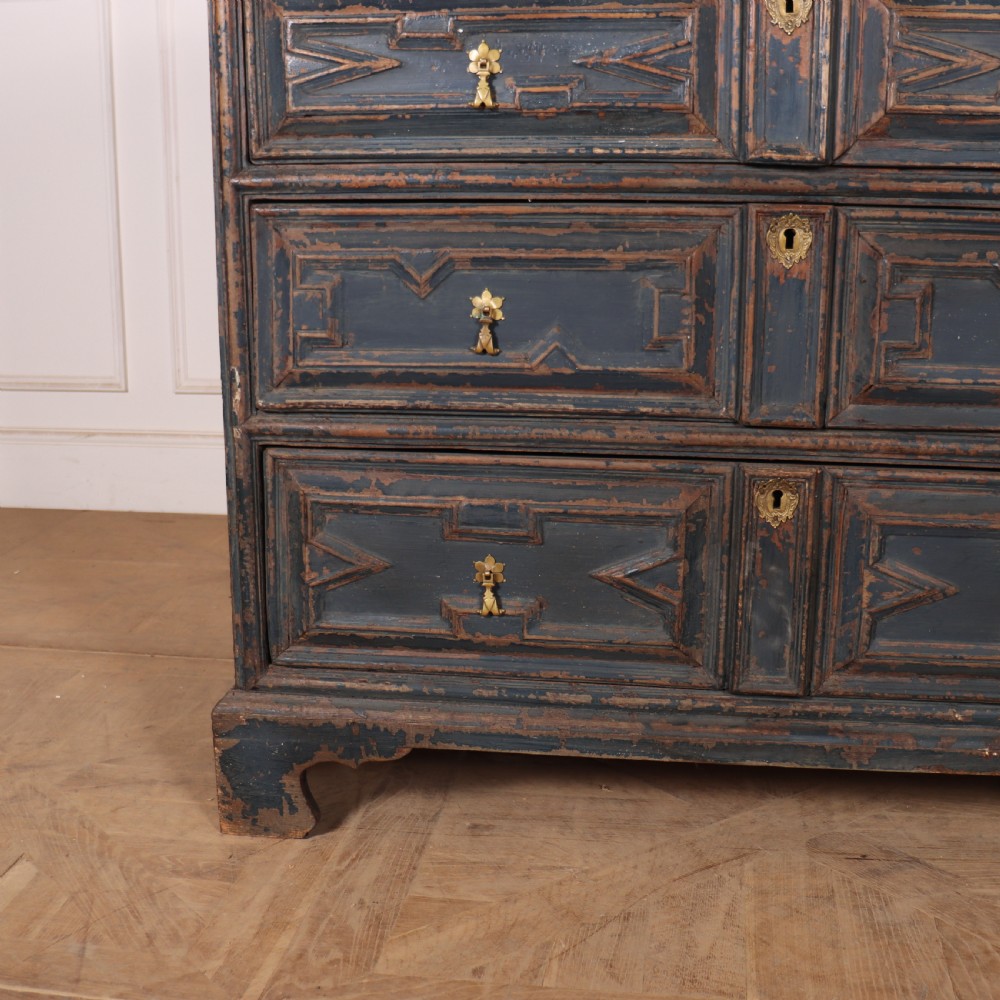 18th Century Geometric Chest of Drawers View II