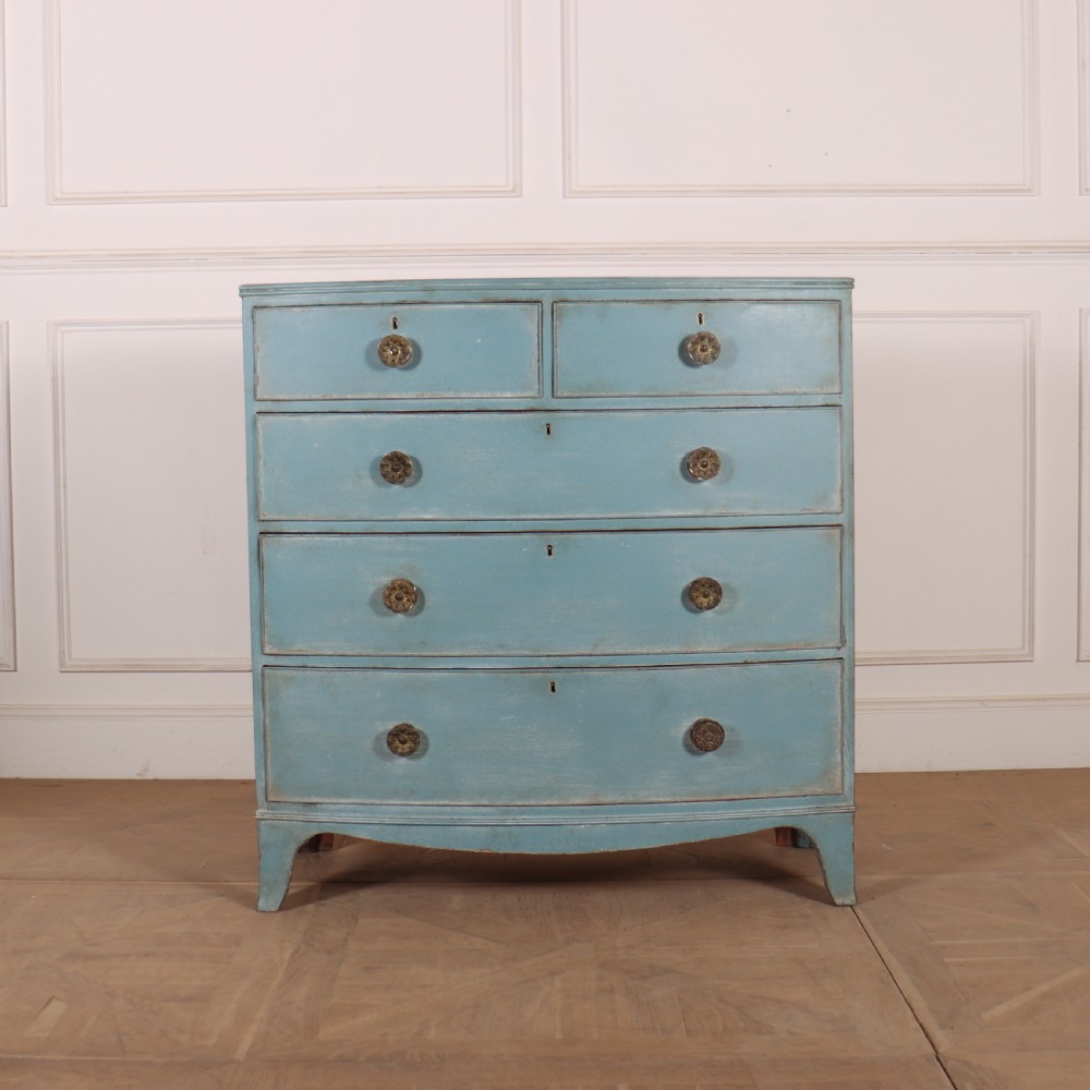 English Bowfront Chest of Drawers