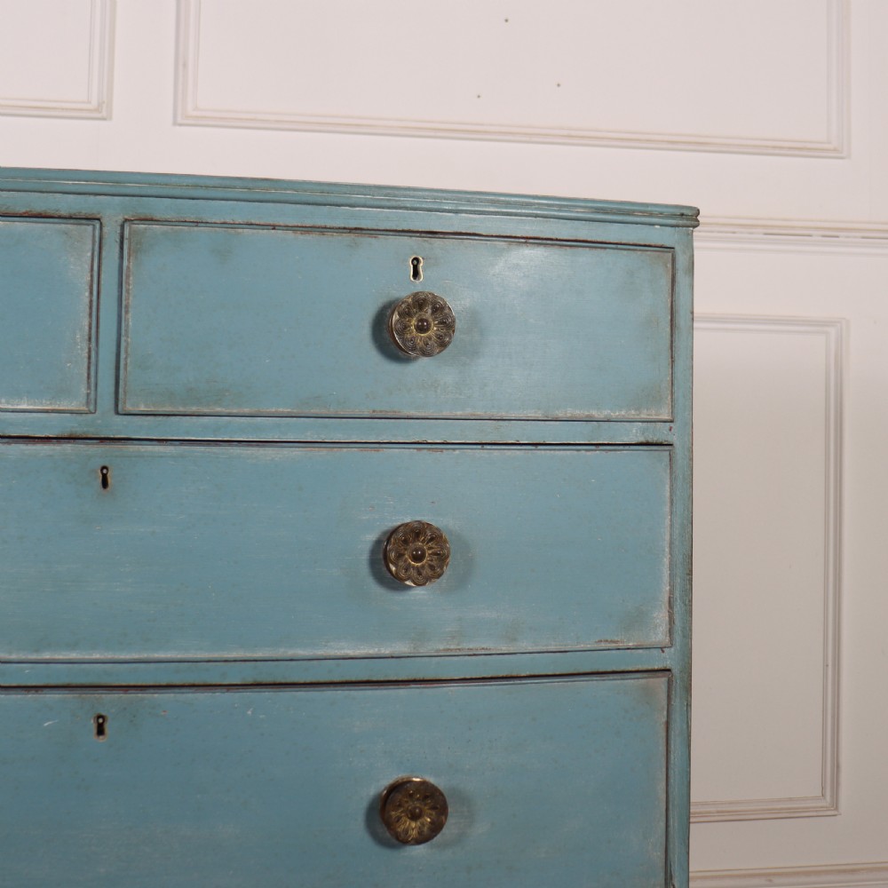 English Bowfront Chest of Drawers View V
