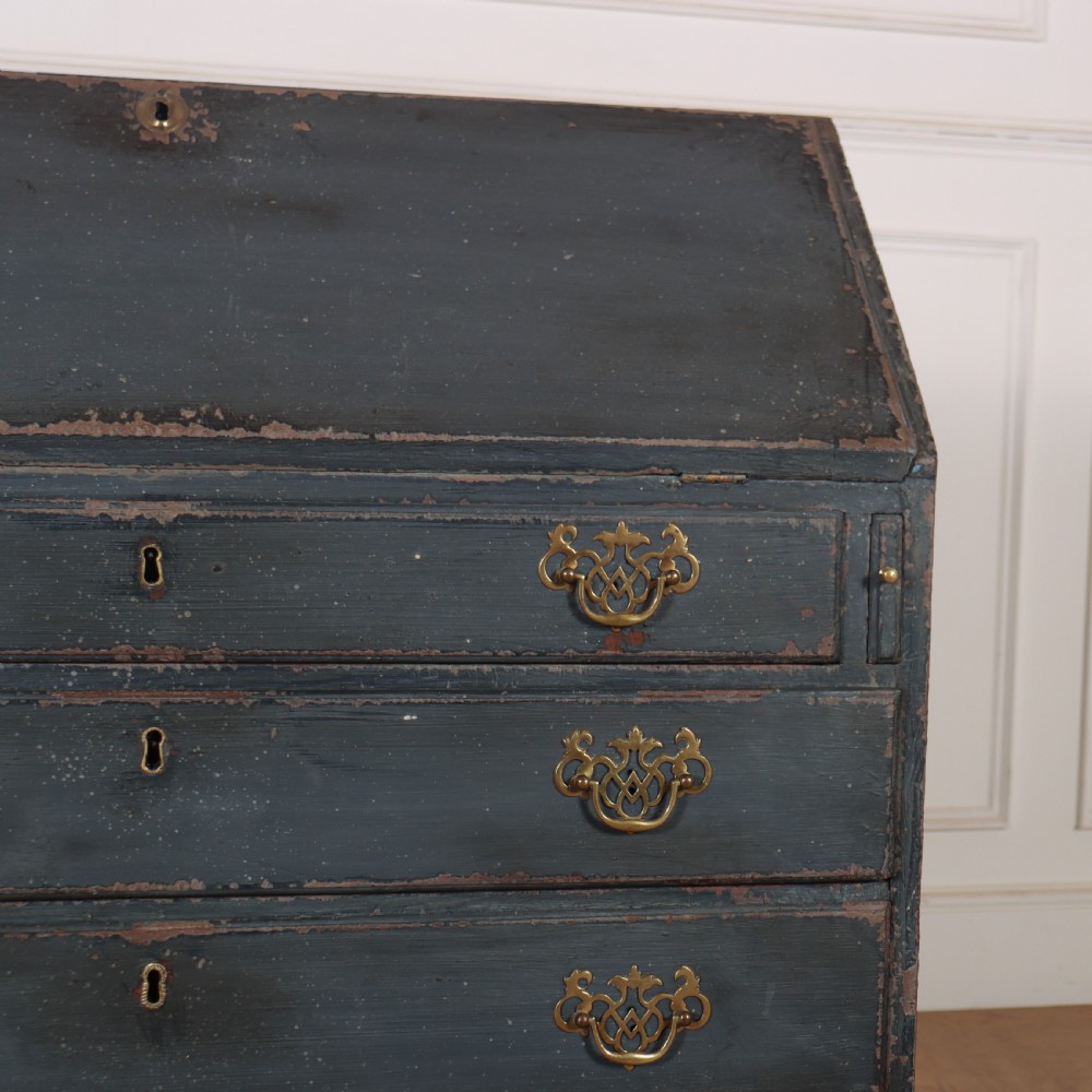 18th Century English Painted Bureau View VI