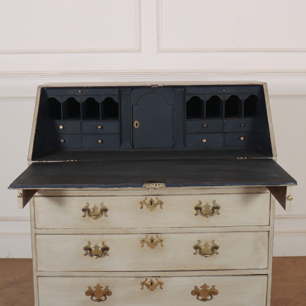 18th Century Painted Bureau View VIII