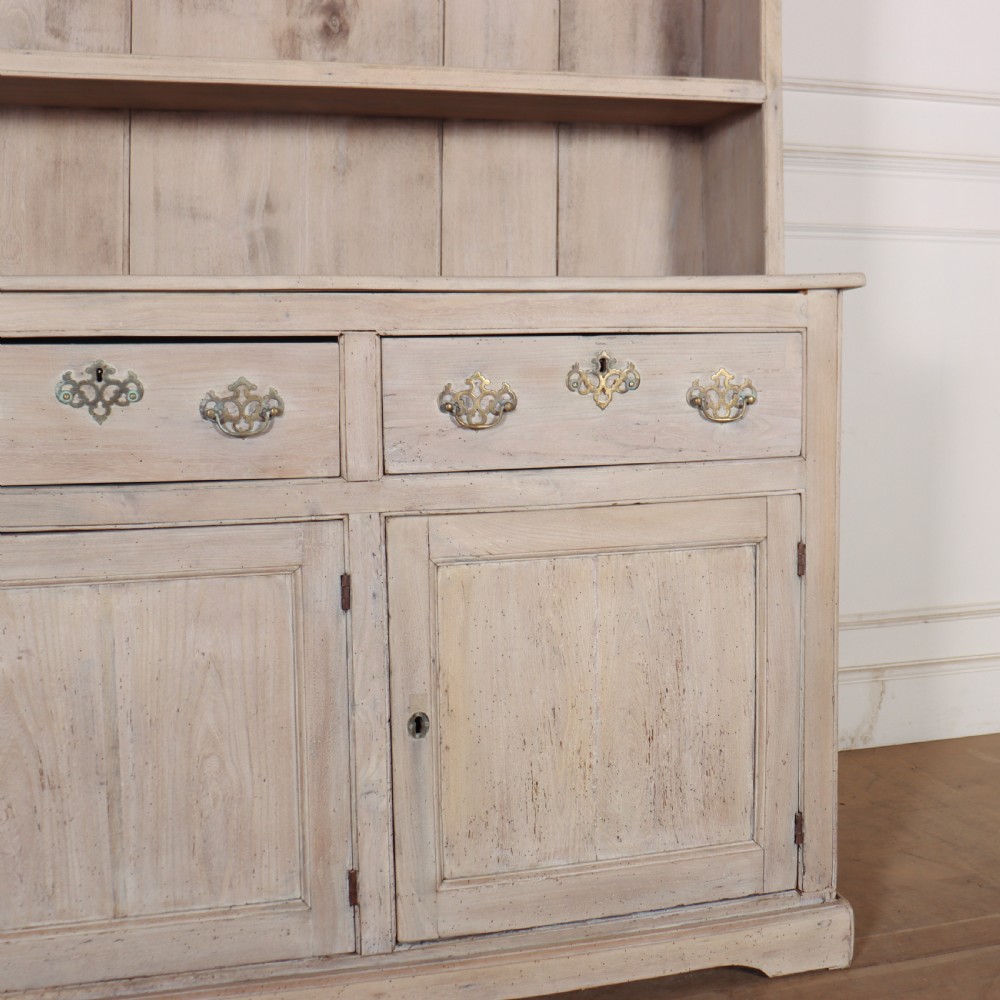 18th Century English Bleached Oak Dresser View V