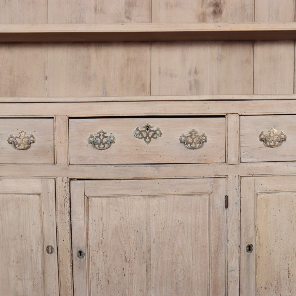 18th Century English Bleached Oak Dresser View VI